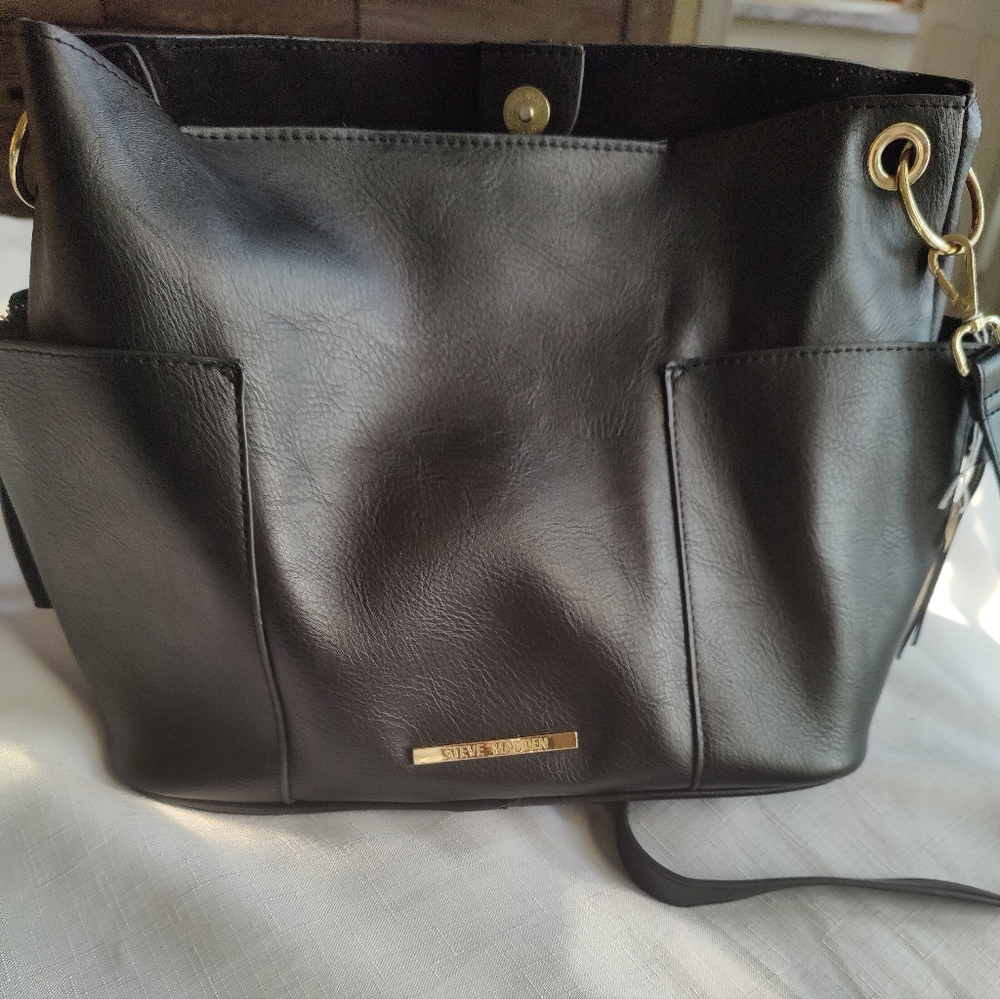 Steve Madden Shoulder Bag Black